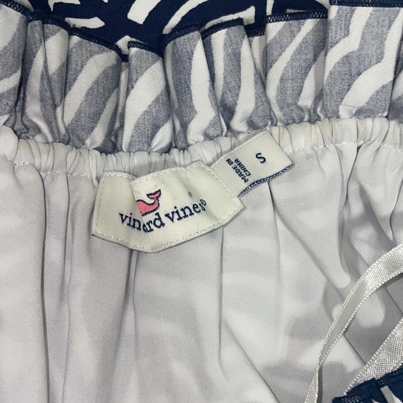 Vineyard‎ Vines Printed Off the Shoulder Dress small whales tail - Picture 5 of 6